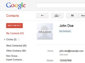 Google-Contacts-CRM